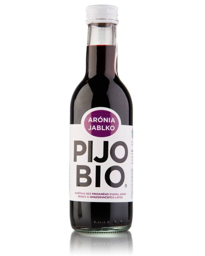 100% ovocná bio šťava ARÓNIA – JABLKO 250ml 100% ovocná bio šťava ARÓNIA – JABLKO 250ml