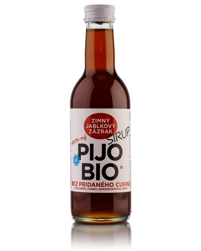 Bio sirup bez pridaného cukru ZIMNÝ JABLKOVÝ ZÁZRAK 250ml Bio sirup bez pridaného cukru ZIMNÝ JABLKOVÝ ZÁZRAK 250ml