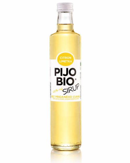Bio sirup bez pridaného cukru CITRÓN LIMETKA 500ml