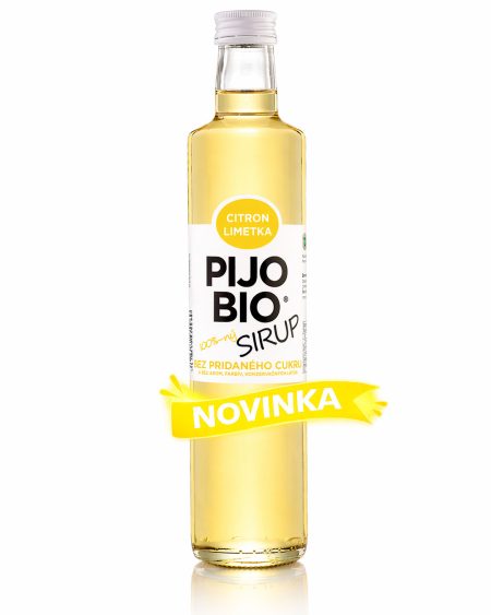 Bio sirup bez pridaného cukru CITRÓN LIMETKA 500ml